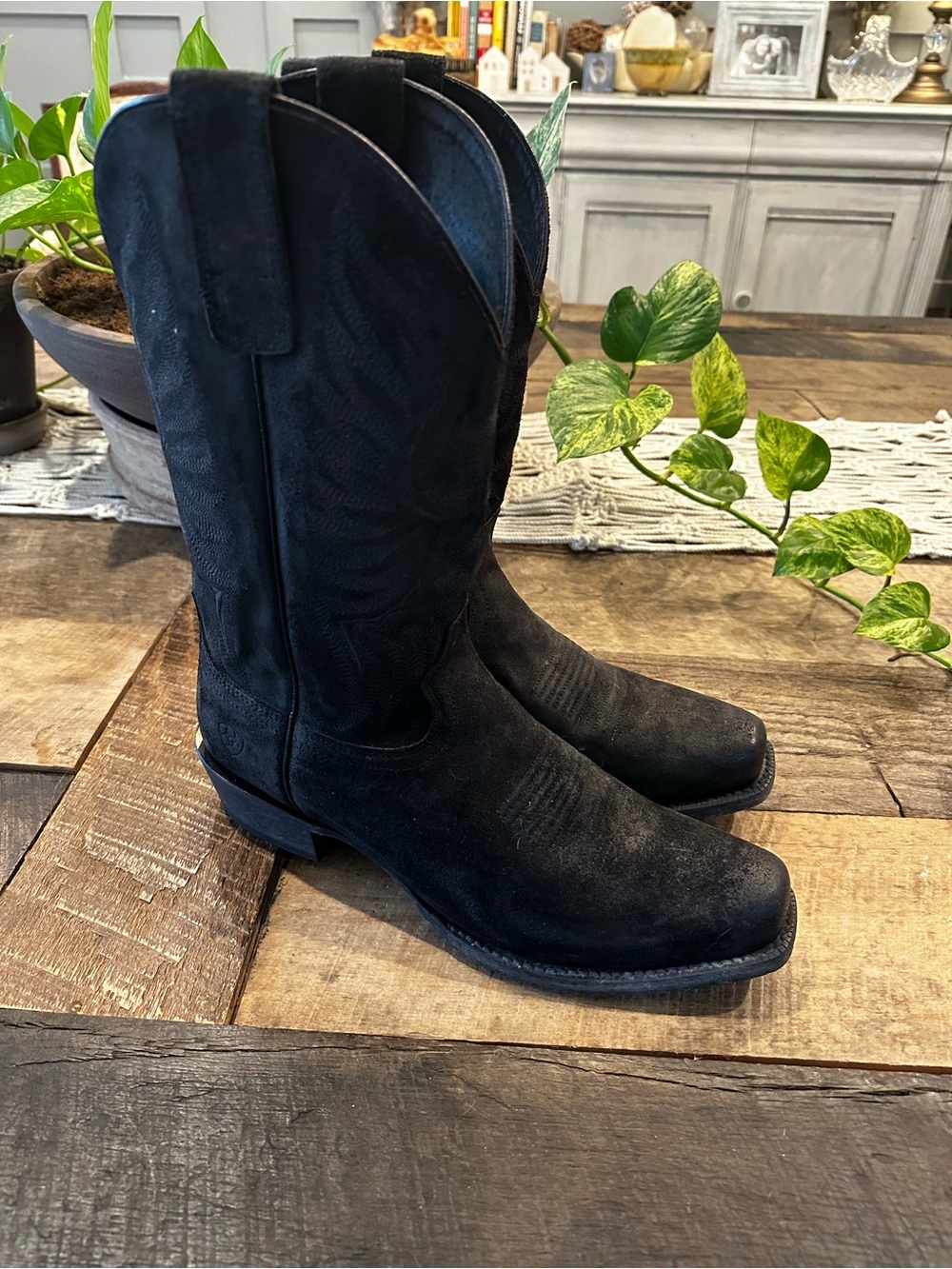 Ariat Western Circuit High Stepper Men’s Boots - 11D Black